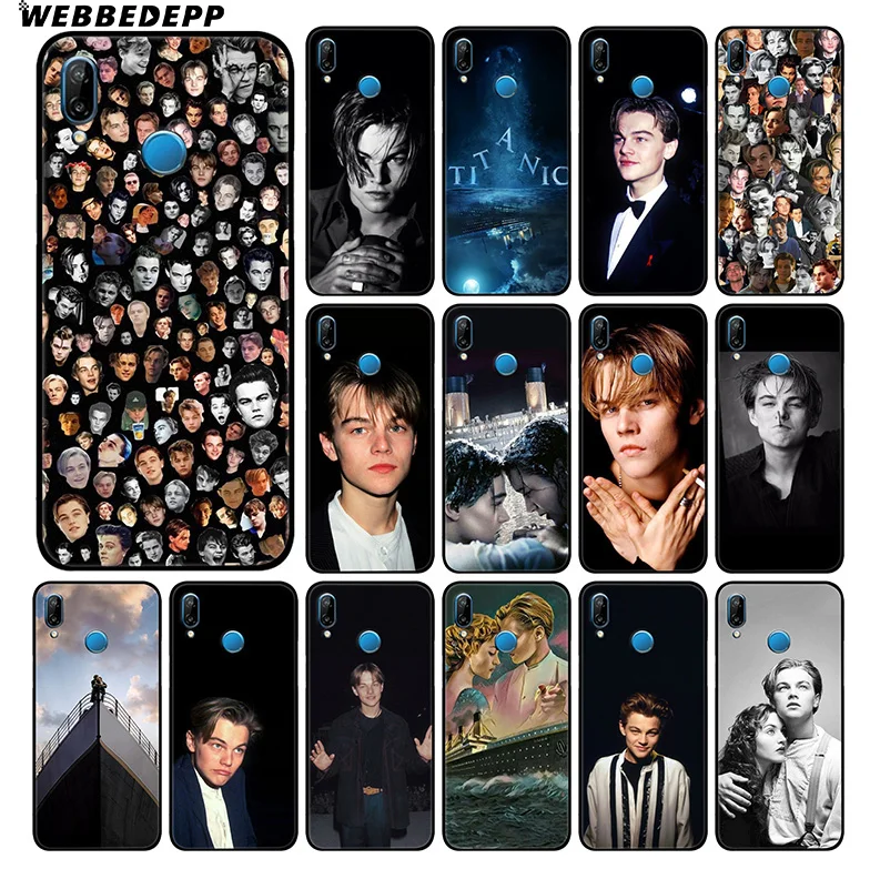 Leonardo Dicaprio Young Soft Case for Huawei Mate 30 P20 P30 P Smart Z Plus Lite Pro 2018 2019 Honor View 20 9X |