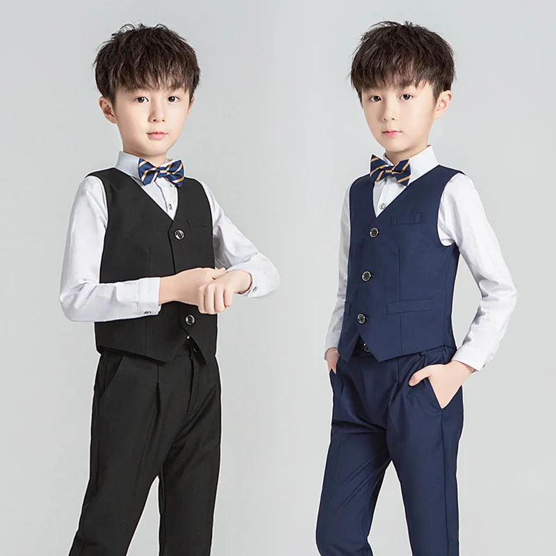 

CHILDREN'S Costume Boy Small Suit Dresses of Bride Fellow Kids Men's Western Style Piano Suit BOY'S Convention Spring And Autumn