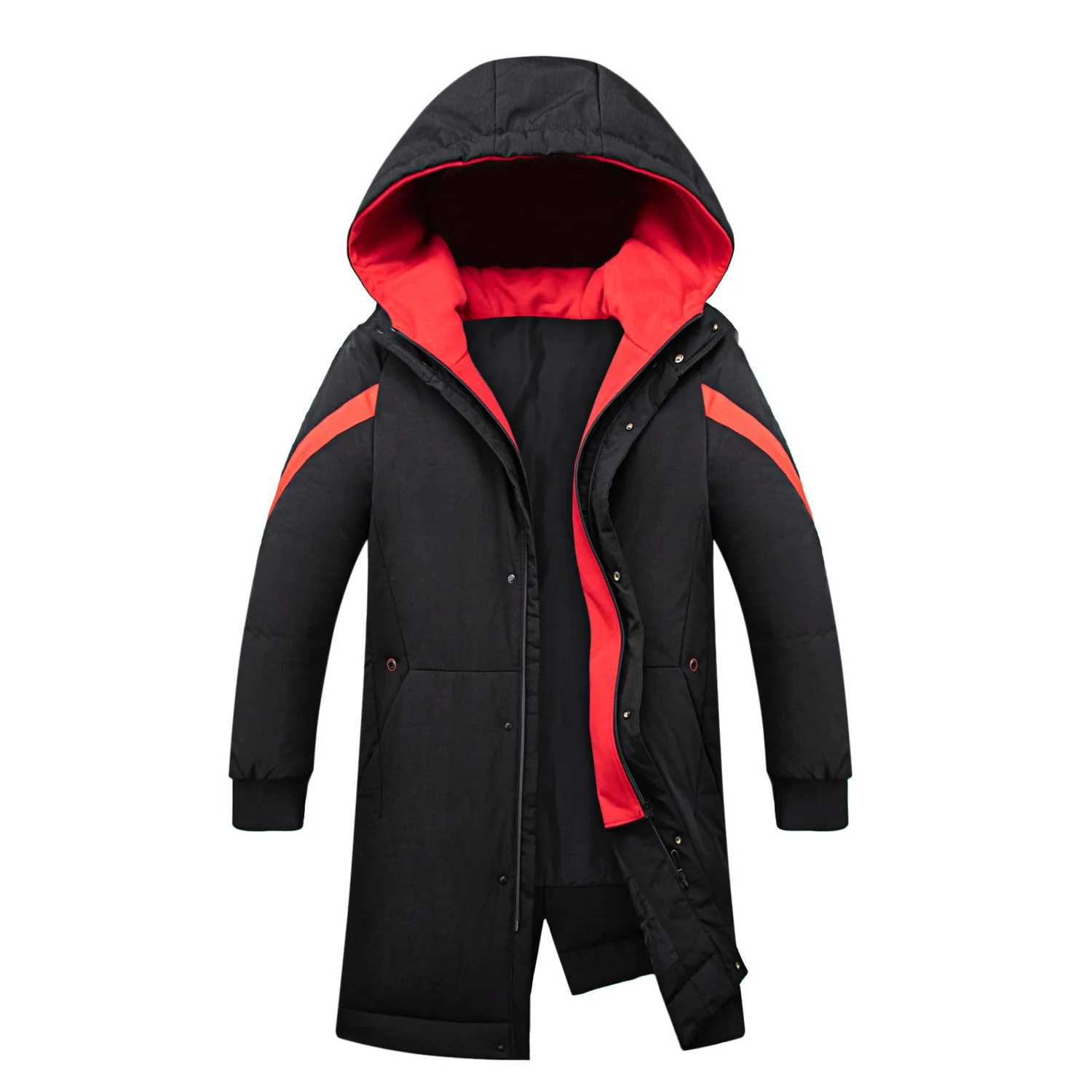 

Medium Length Money Will Size Men Down Jacket Fat Man Loose Plus Fat plus Coat Winter Fat Men's Wear Top Spuer Male