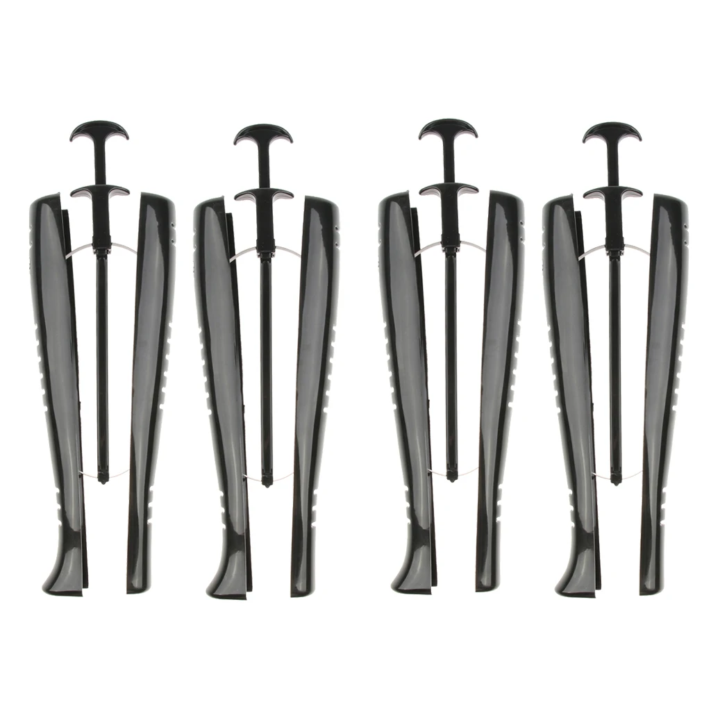 4x Boot Stand Holder Form Shaping Insert Adjustable Boot Shoe Tree Stretcher