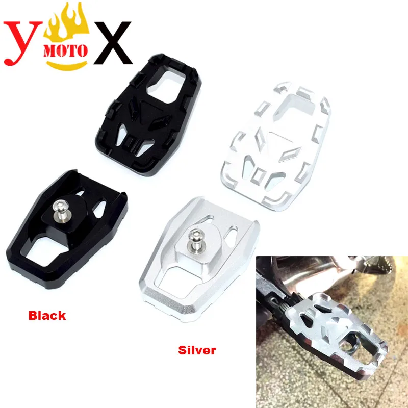 

Motorcycle Front Footpeg Enlarger Extender Footrest Pedal Extension CNC For Honda CRF1000L CRF1000 2015-2017 2016 15 16 17