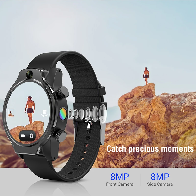smartwatch with side camera