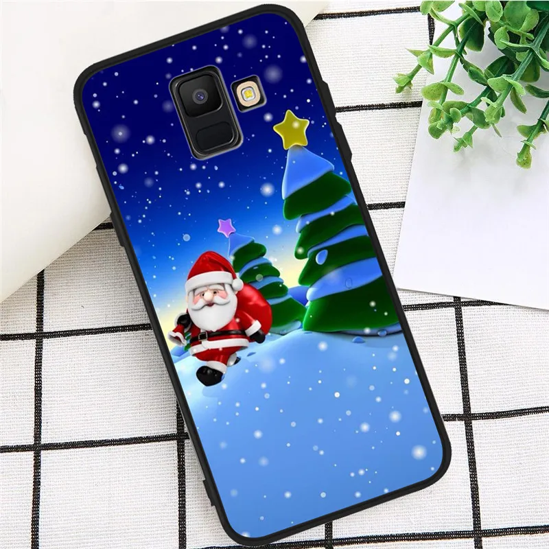 H2279 Светодиодный свет Рождества для samsung Galaxy A9 A8 A7 A6 A5 A3 J3 J4 J5 J6 J8 плюс M30 A40S A10 A20E чехол для телефона чехол funda с рисунком - Цвет: H2279