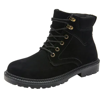 

SAGACE Outdoors Men's Boots Basic Boot Work Low-heeled Lace Up Premium Work Shoes snow boots men hiking shoes waterproof boots