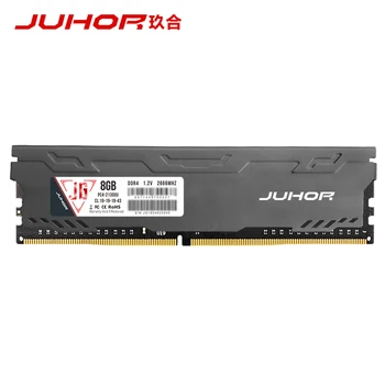 Juhor-memoria ram ddr4 con disipador de calor, 8GB, 16GB, 2133Mhz, 2400Mhz, 2666Mhz
