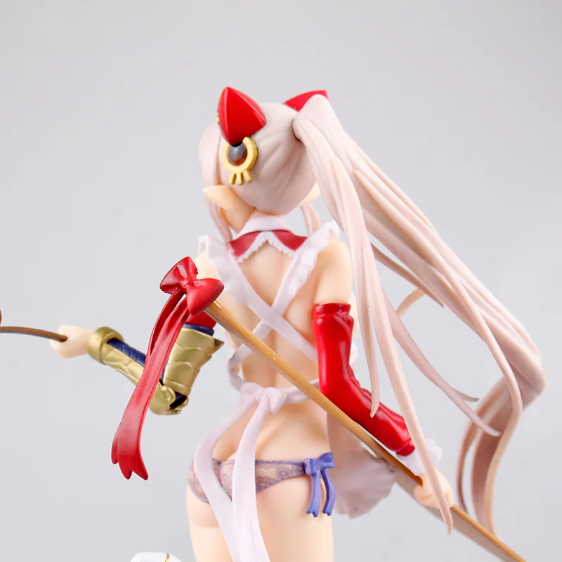 23cm Alphamax Anime Summoner Aldra Queen's Blade Rebellion Ver Alleyne Action Figure Swimsuit Arudora Sexy Girl Model Queen Blade Toy (9)