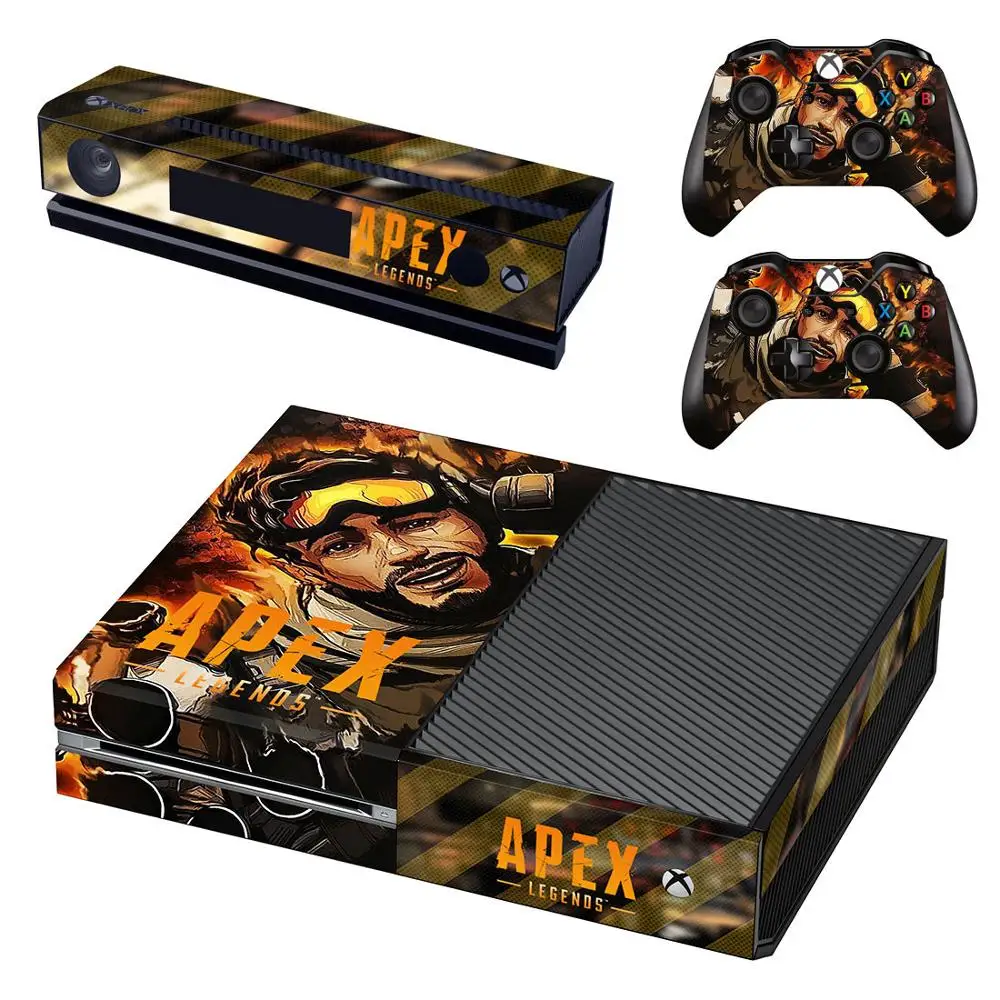 GSTM2548 Apex legends стикер s для xbox one наклейки на кожу стикеры Adesivo для xbox one консоль Kinect два контроллера Скины - Цвет: GSTM2548