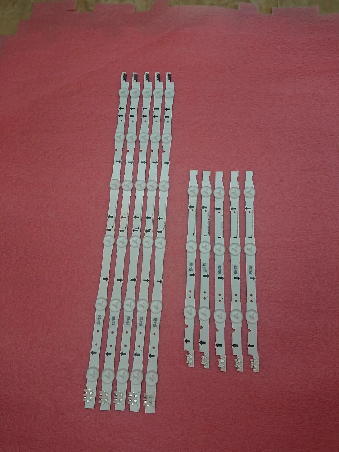 10 PCS/set LED Backlight strip for Samsung