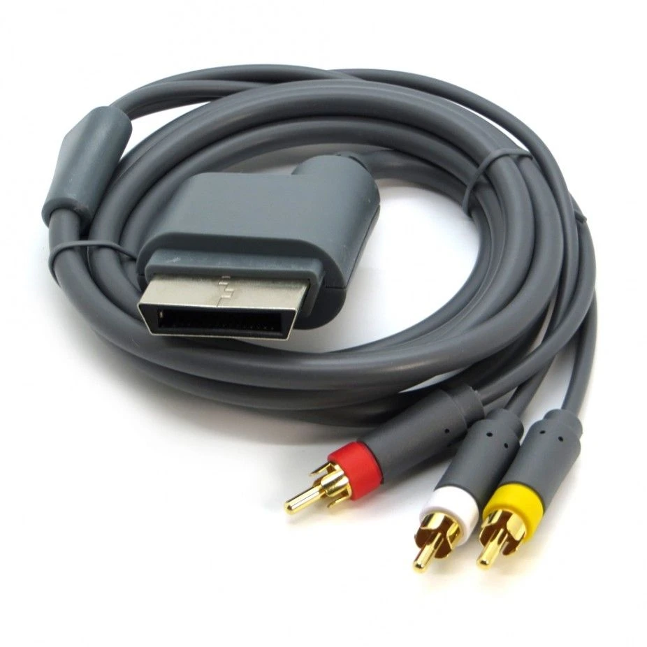 gemakkelijk residu Publiciteit 2,5m Rca Audio And Video Cable Xbox 360 Hys-mx3005a - Cables - AliExpress