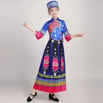 

Prom Dresses 2020 New Mongolian Costumes Women's Wear Inner Mongolia Dance Costumes Mongolian Gown Adult Minority Costumes Dress