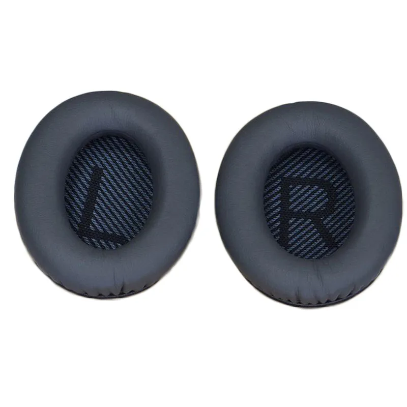 Replacement Earpads Ear Pad Cushion Cover Fit For BOSE QC35 QC25 QC15 AE2 Headphone Memory Foam Pads Ear Cover Repair Parts - Цвет: Dark gray