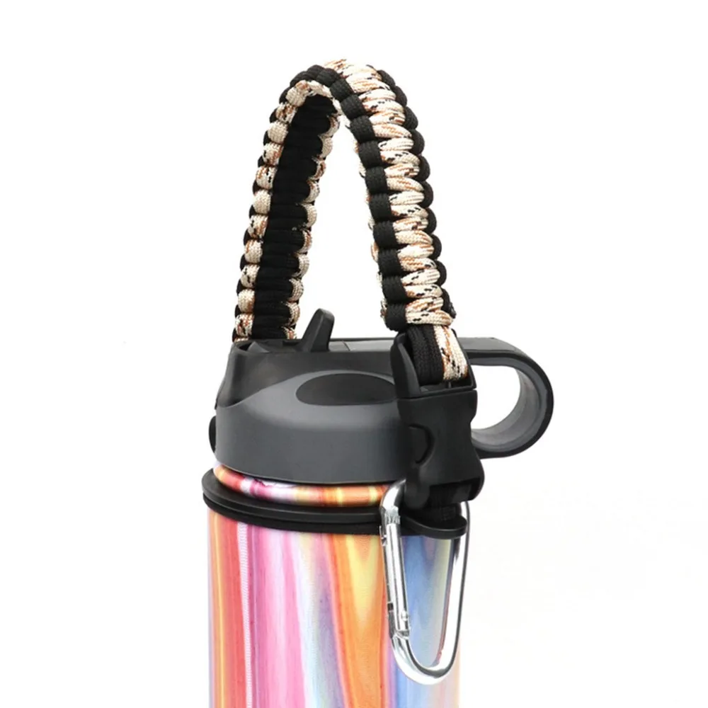 Sports mug color portable rope  handle is suitable for 12 oz  16 oz  18 oz  20 oz  32 oz  40 oz 64 oz water bottle 35O22 (15)