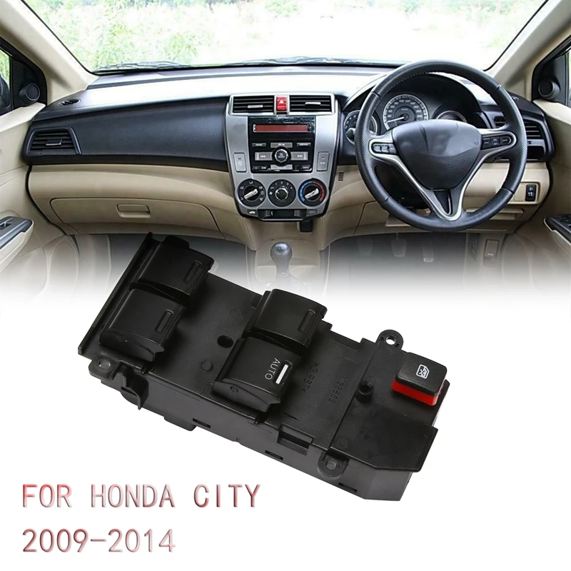 For Honda City 2009 2014 Power Master Window Lift Control Switch
