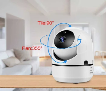 

interactive 1080P Video Surveillance Camera WiFi Security Camera Wireless Cloud Auto Tracking WiFi Camera ip cam baby monitor
