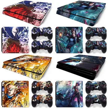 

New Arrival Custom Newest Pure White Design Waterproof Skin Sticker for PS4 Slim