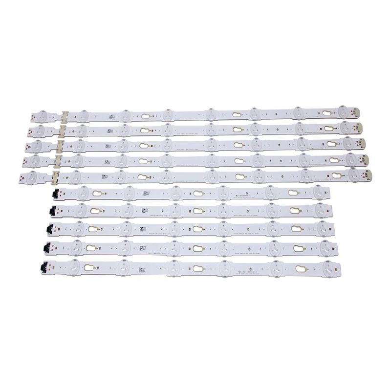 Striscia Di Retroilluminazione A Led 6 + 8 Lampade Per Samsung 55 Pollici Tv E306084/E251781 Mu6100-55Inch-R/L-8/6Ea-170724 /170724-4*1.5 Anodo Di Ric