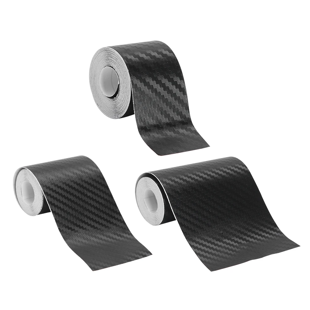 

3D DIY Carbon Fiber Vinyl Film Car Stickers Waterproof Car Styling Wrap Auto Vehicle Detailing Car Accessories Motorcycle