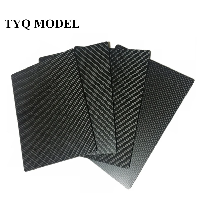 실제 탄소 섬유 플레이트 패널 시트, RC용 복합 경도 재료, 200mm X 400mm, 0.5mm, 1mm, 1.5mm, 2mm, 3mm, 4mm, 5mm 두께