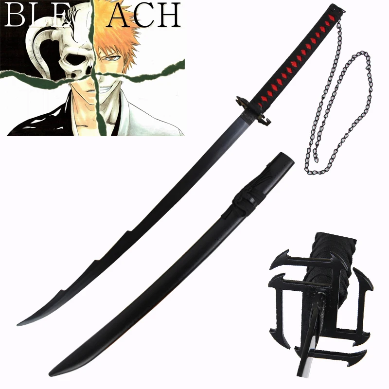 Для Bleach Аниме японские реплики Катана самурайские мечи реквизит для косплея