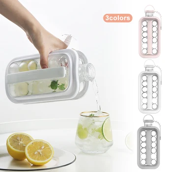 

Foldable And Portable Ice Tray Mold Homemade Ice Storage Box Ice Cubes Tray Ice Cream Mold Kitchen Tool
