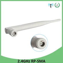 2,4 ГГц WiFi антенна 5dBi антенна RP-SMA разъем 2,4 ГГц антенна wi fi антенна для карты PCI USB беспроводной маршрутизатор Wifi усилитель