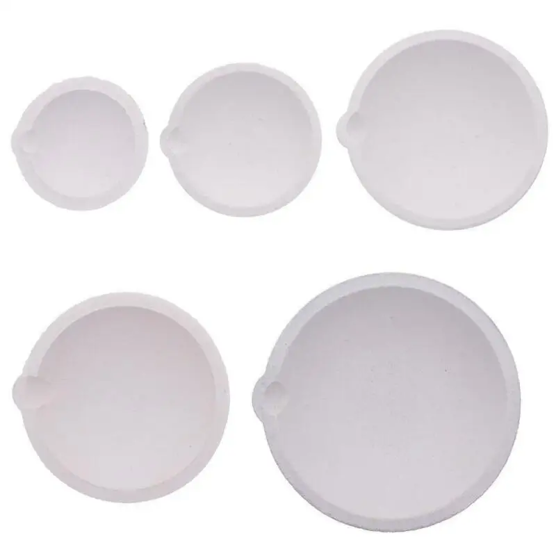 100g-10000g High Temperature Quartz Silica Melting Crucible Dish Bowl Pot Casting Golden Silver Metal Jewelry casting container melting crucible