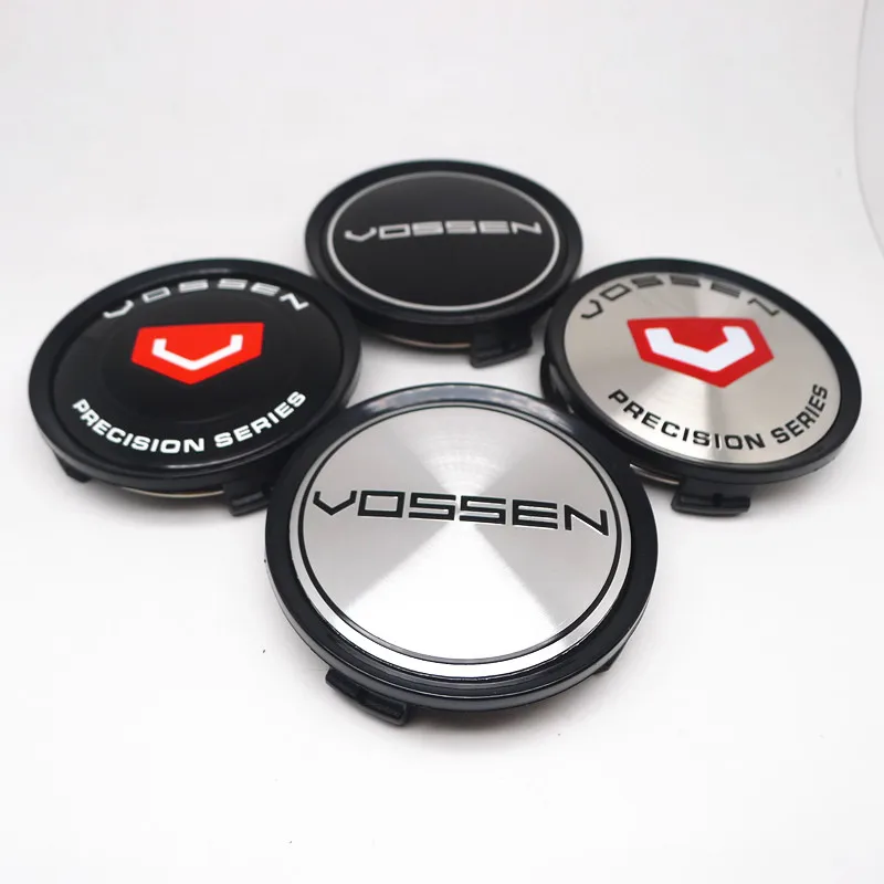 4pcs 75mm 70mm Vossen Wheel Center Hub Caps Hubcaps Car Rims Dust-proof  Cover Badge - AliExpress