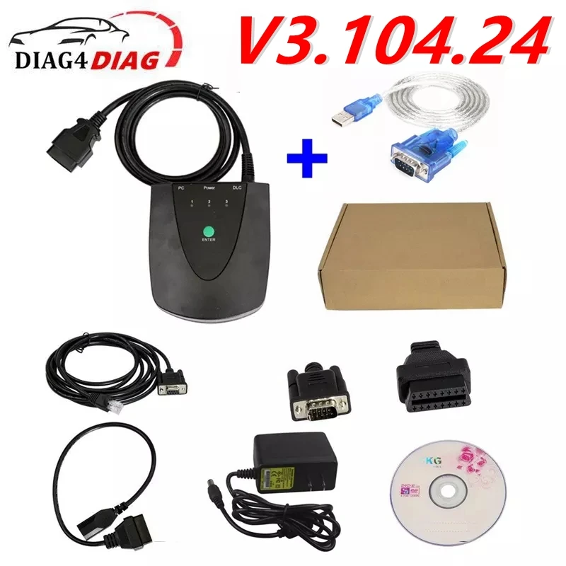 ホンダ用OBD2スキャナー,自動車診断ツール,バージョンV3.104.24,2021年 