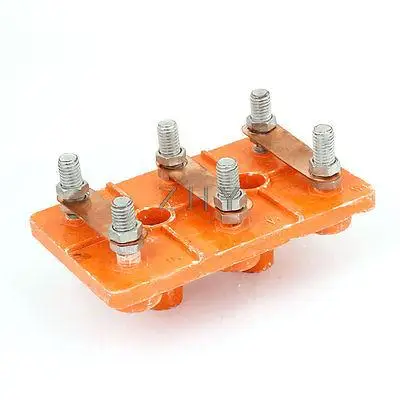 

Y250-280 Three-phase Motor Terminal Block Wiring Board Rack Orange