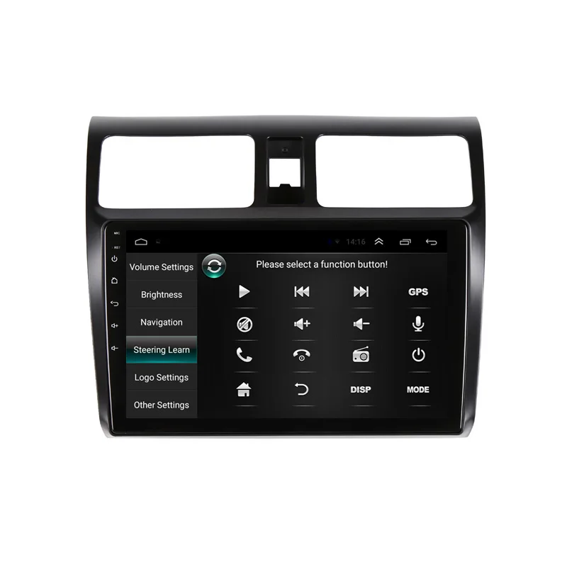 Cheap 9" 2.5D IPS Android 9.1 Car DVD Multimedia Player GPS for Suzuki Swift 2006-2010-12-2015 audio radio stereo DSP 32EQ navigation 20