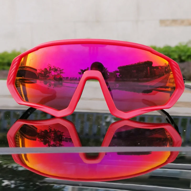 2019 cycling sunglasses polarized man women  cycling glasses mtb sport occhiali ciclismo 5lens gafas ciclismo  bike glasses