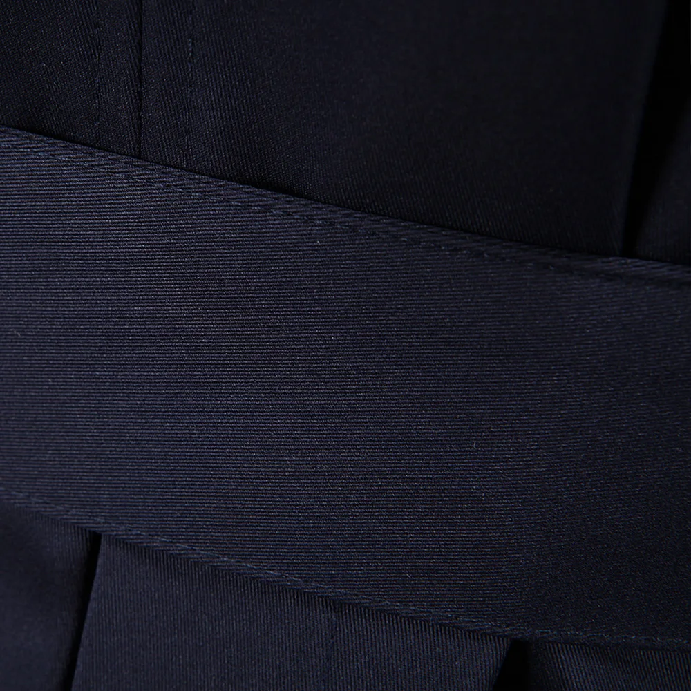 Мужской плащ, британский стиль, классический двубортный тонкий длинный пиджак, повседневный Регулируемый ремень, кожаный рукав, ветровка D20