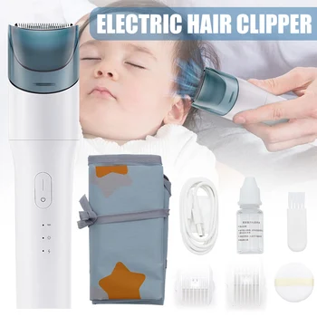 

Hot Automatic Hair Suction Baby Hair Clipper for Adults Kid Mute Waterproof Electric Clippers Trimmer t6