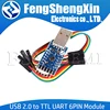 USB 2.0 to TTL UART 6PIN Module Serial Converter CP2104 PRGMR Replace CP2102 With Dupont Cables ► Photo 1/3