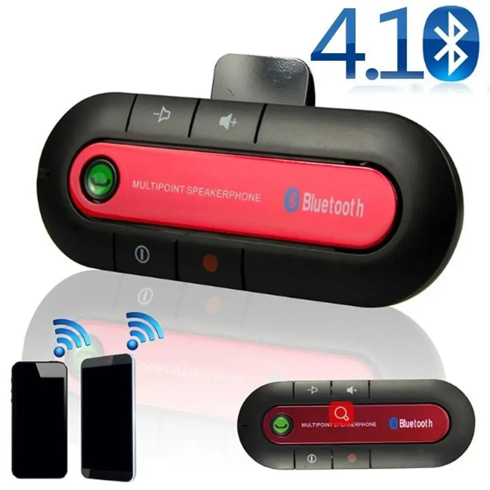 Автомобильное зарядное устройство Bluetooth Hands Free спикерфон USB Автомобильное зарядное устройство автомобильный комплект аудио mp3-плеер - Название цвета: 2