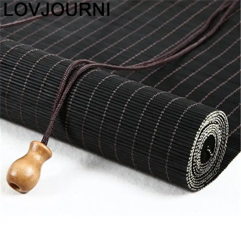 Vouwgordijnen Na Okna Rolety Rzymskie Bamboo Estores Набор для вентаса Persianas rollgordijnen Cortinas