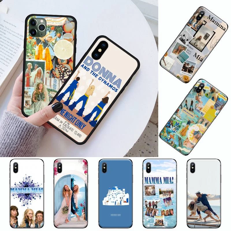 Mamma Mia Musical movie Phone Case for iPhone 11 12 pro XS MAX 8 7 6 6S Plus X 5S SE 2020 XR soft shell coque shell case iphone 6