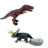 Infrared Remote Control Dinosaur Open Mouth Triceratops Puzzle Early Educational Wireless Simulation Electric Dinosaur Kids Gift 2