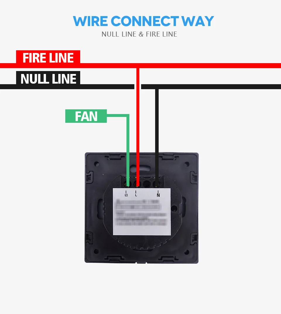 app controle interruptor de toque inteligente automação