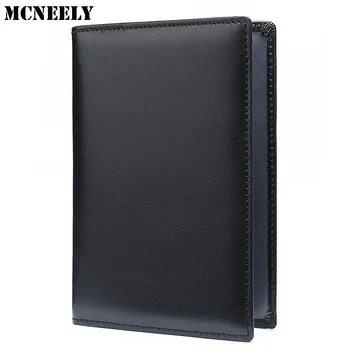 

Genuine Leather Passport wallet Vintage Cow Leather Passport cover Unisex Wallet Credit Card Holder Travel Wallet drop shipping