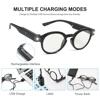 2022 New Reading Glasses with Lights LED Lighted Magnification Eyeglasses USB Charging Magnifying Readers for Men and Women 5