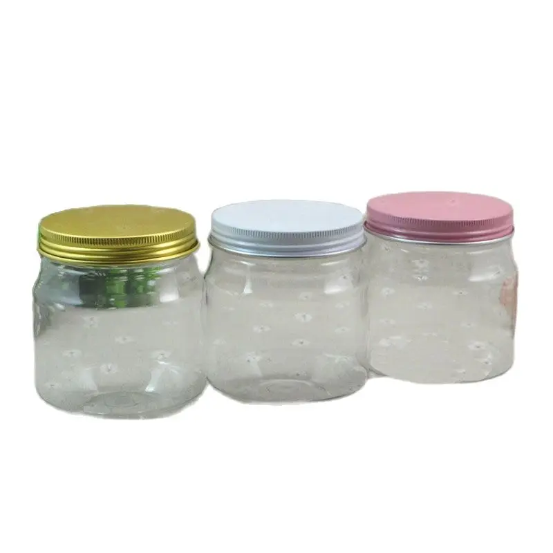 280G clear PET cream jar plastic pot tin for tea/day night cream/gel/mask cream/scrub skin care cosmetic packing | Красота и здоровье