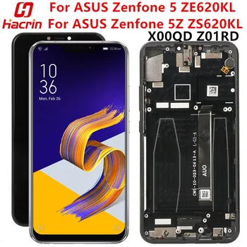 

For Asus Zenfone 5 2018 Gamme ZE620KL Lcd Screen Tested LCD Display+Touch Screen Replacement with Frame For Zenfone 5Z ZS620KL