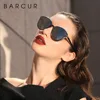 BARCUR Luxury Polarized Sunglasses Women Round Sun glassess Ladies lunette de soleil femme ► Photo 3/6