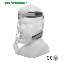 CPAP Full Face Mask Auto CPAP BiPAP Mask Silicone pad With Free Headgear White S M L for Sleep Apnea OSAHS OSAS Snoring People