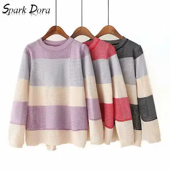 

SparkDora Women Clothes 2019 Womens Winter Sweaters Blusa De Frio Feminina Woman Long Sweaters Pullover