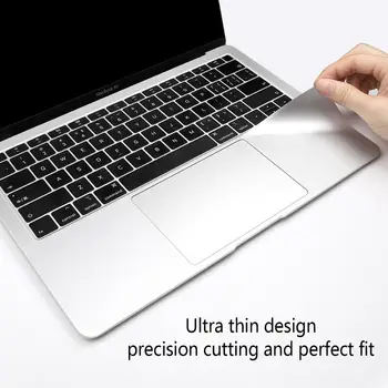 

Palms Guard Rest Cover with Trackpad Protector Sticker Silver for New MacBook Pro 16 With Touch Bar A2141 Model