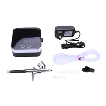 Набор аэрографа для макияжа, воздушный компрессор, воздушный насос для художественной живописи, тату, ремесло, спрей, ручка, набор инструментов