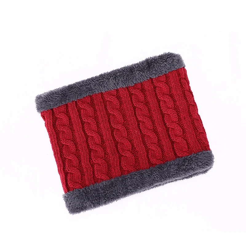 Solid Color Plus Fleece Keep Warm Men Bib Scarf Autumn Winter Outdoor Ski Unisex Cold Protection Scarf Shawl mens dress scarf