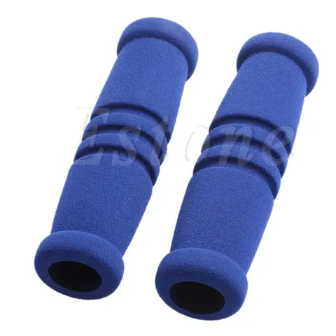 Pair Bike Bicycle MTB Handlebar Handle Soft Durable Sponge Bar Grip Covers New